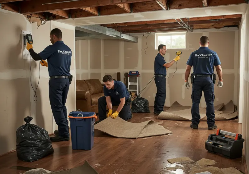 Flood DamageMaterial Assessment and Debris Removal process in North Rock Springs, WY