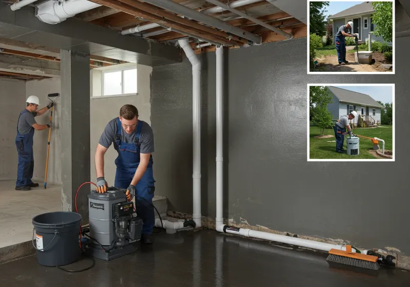 Basement Waterproofing and Flood Prevention process in North Rock Springs, WY